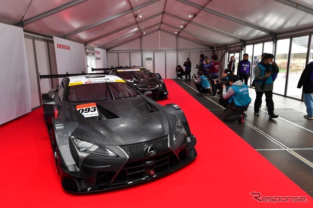 SUPER GT GT500クラス 3メーカーの車両