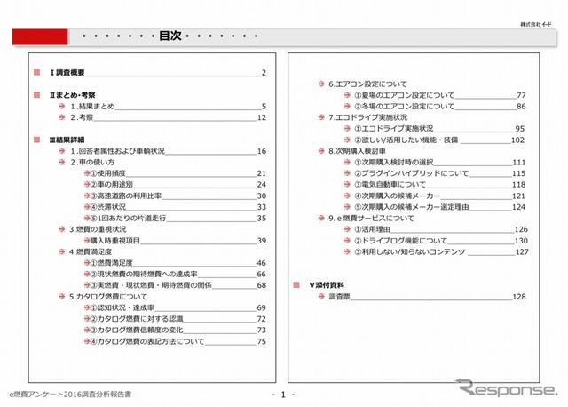 その他調査結果、詳細情報