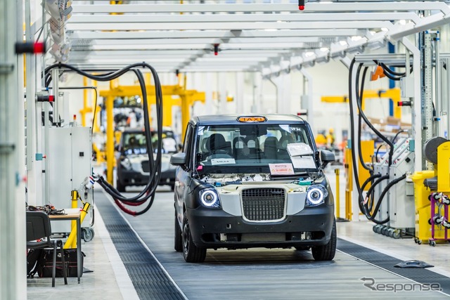 英国で生産が開始された次世代ロンドンタクシー