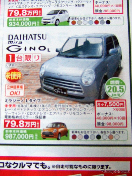 【新車値引き情報】足代わりの軽自動車、22万円引き