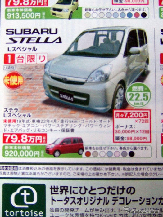 【新車値引き情報】トールボーイ軽自動車、21万円引き