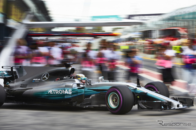 ハミルトン（25日、F1オーストラリアGP予選）