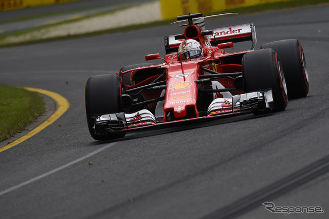 ベッテル（25日、F1オーストラリアGP予選）