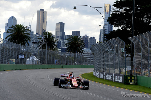 ライコネン（25日、F1オーストラリアGP予選）