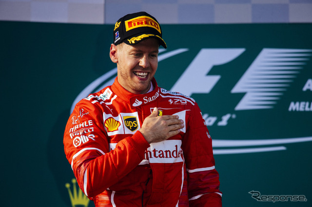 ベッテル(3月26日、F1 オーストラリアGP)