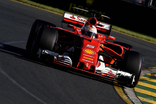 ベッテル(3月26日、F1 オーストラリアGP)