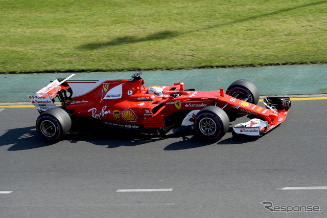 ベッテル(3月26日、F1 オーストラリアGP)