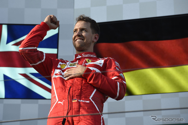 ベッテル(3月26日、F1 オーストラリアGP)