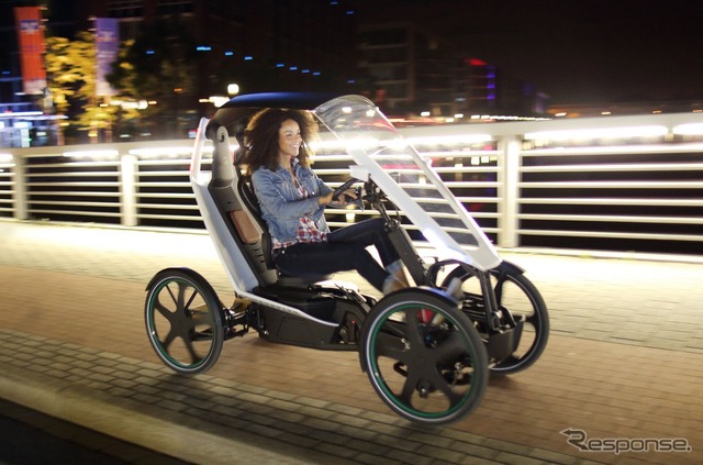 電動アシスト自転車と小型EVの中間サイズと移動距離を実現するシェフラーのBio-Hybrid