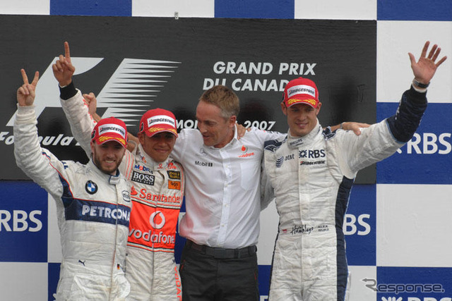 【F1カナダGP】決勝---ハミルトンが初優勝、佐藤琢磨は入賞