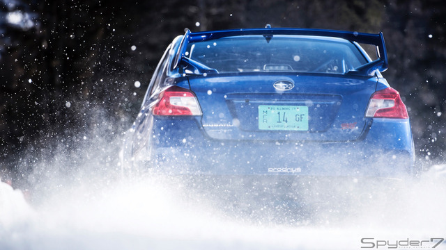 WRX STI ボブスレーコースを爆走