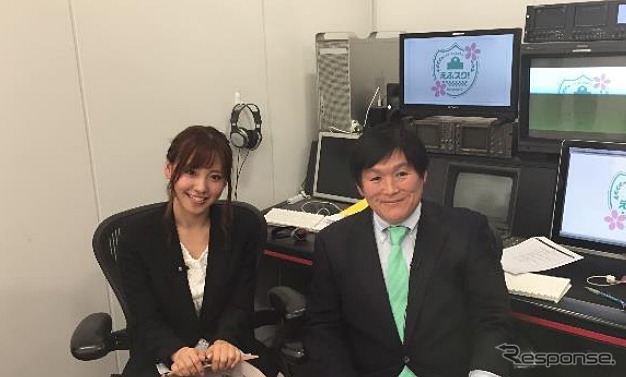 笠原美香さん（左）と小倉茂徳さん（右）