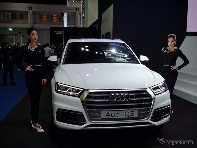 同時発表された新型アウディ「Q5」
