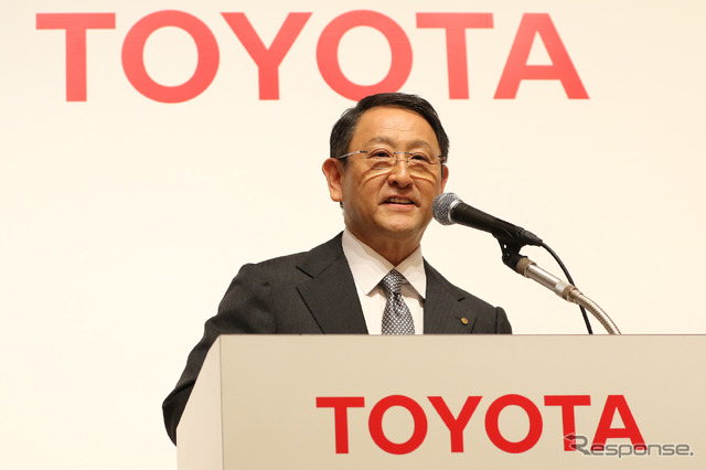 トヨタ自動車 豊田章男社長(資料画像)