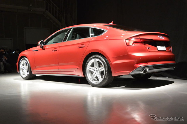 アウディ A5シリーズ 新型 発表会
