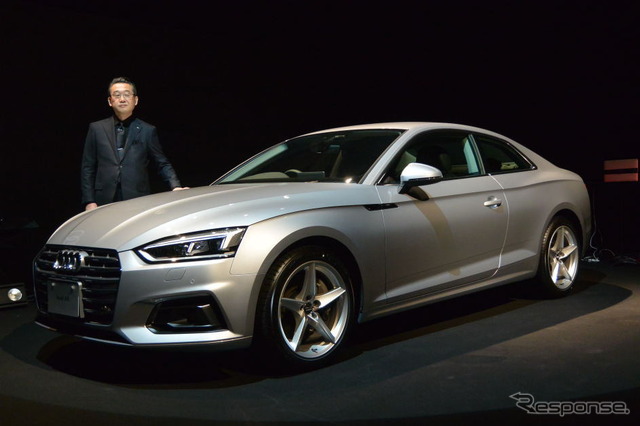 アウディ A5シリーズ 新型 発表会