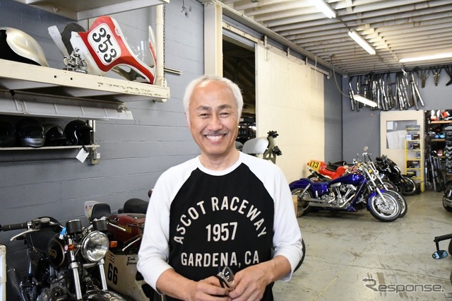 《GARAGE COMPANY》のオーナー匂坂さん。