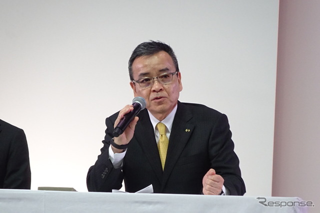 日野自動車　市橋保彦社長