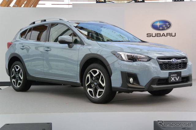 スバル XV 新型発表会