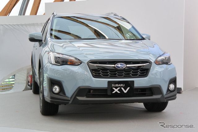 スバル XV 新型発表会