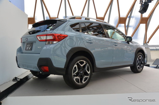スバル XV 新型発表会