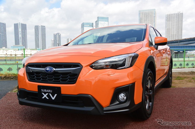 スバル XV 新型発表会