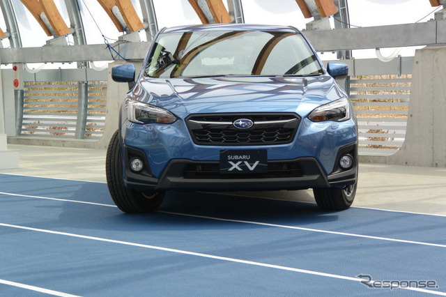 スバル XV 新型発表会