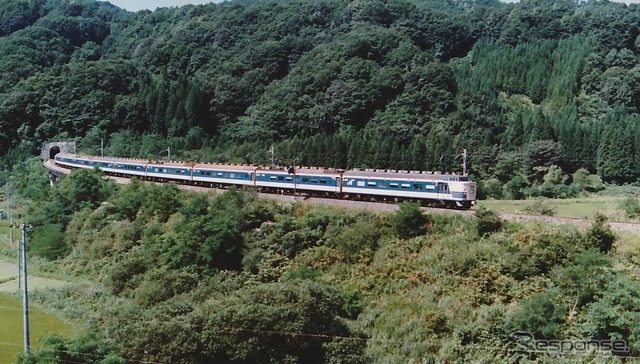 1991年8月18日、陣場~白沢、下り「津軽」?