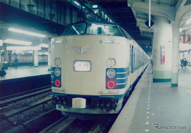 1991年12月23日、上野駅、下り「津軽」?