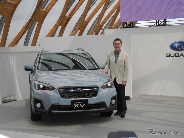 スバル『XV』と吉永泰之社長