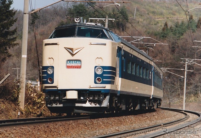 1990年3月11日、奥中山~小繋、下り「はつかり」