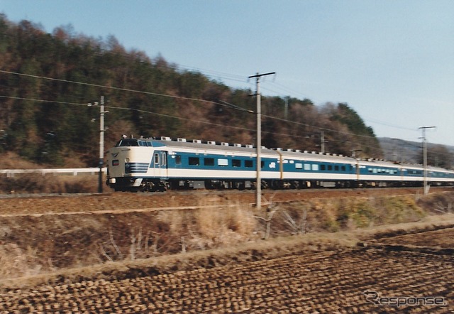 1990年3月11日、奥中山~小繋、上下不明「はつかり」