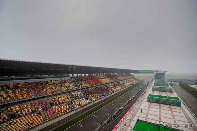 2017F1中国GPフリー走行