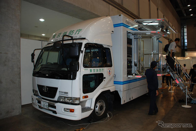 東京消防庁の地震体験車に血の気引く