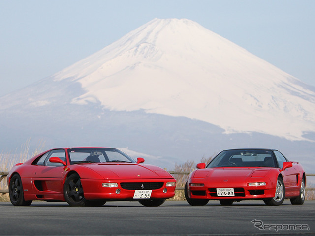 日伊：NSX vs F355