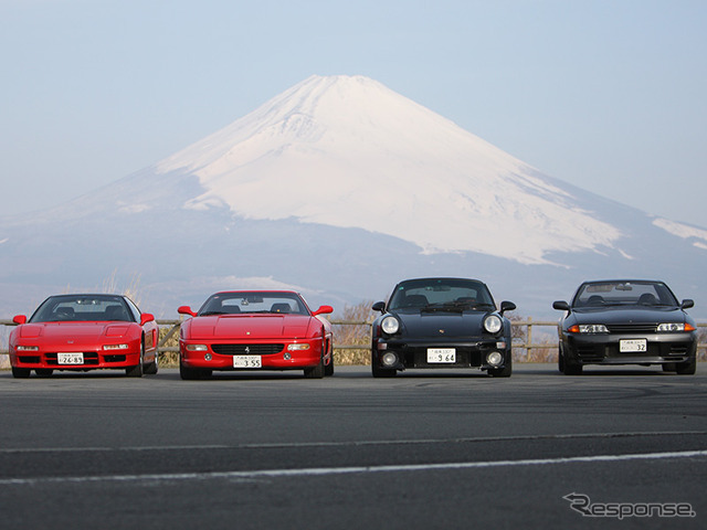 日独日伊：GT-R vs 911ターボ、NSX vs F35
