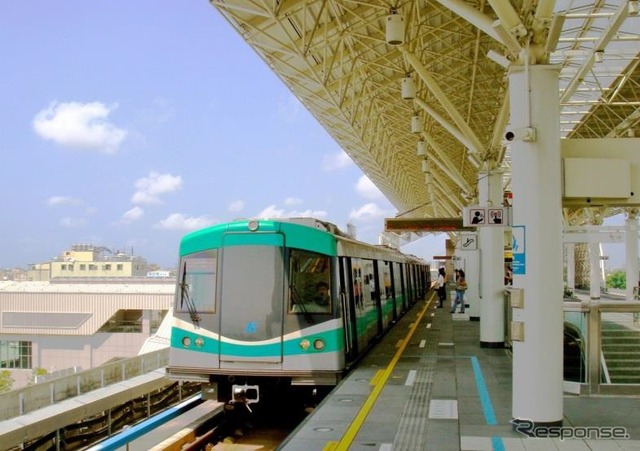 京王電鉄は4月から12月にかけ高雄メトロと共同キャンペーンを実施する。写真は高雄メトロの地下鉄車両。