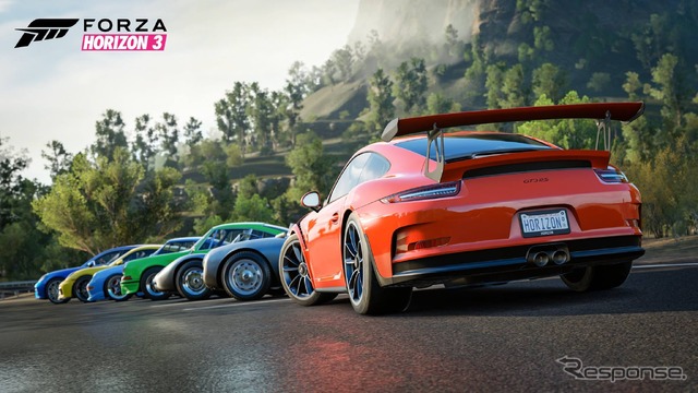 「Forza Horizon」に起用されるポルシェ車