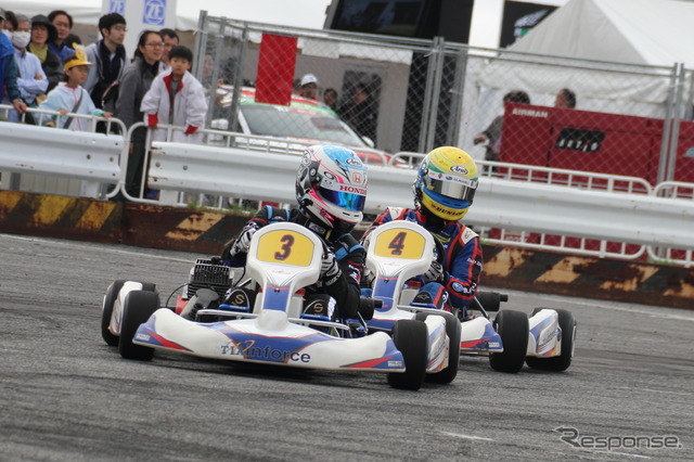 モータースポーツジャパン2017で開催されたメーカー対抗お台場カートグランプリ