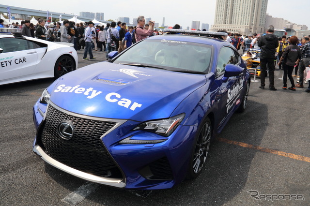 各地のサーキットのセーフティカーが集合(モータースポーツジャパン2017)