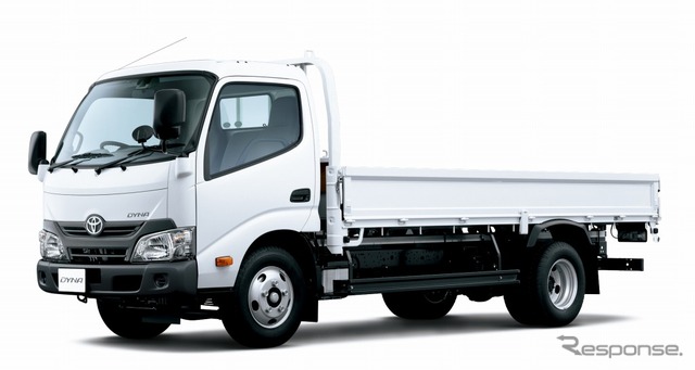 トヨタ ダイナ カーゴ 標準キャブ・ロングデッキ・高床・3t積・ディーゼル車・2WD(ホワイト)