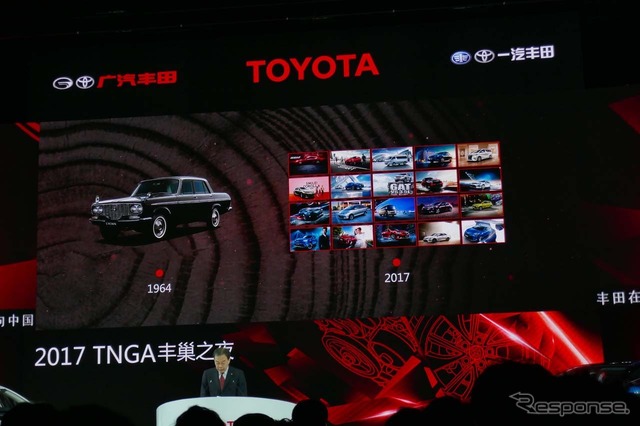 トヨタが中国市場に参入したのは1964年。それから半世紀以上が過ぎ、中国での車種構成は多彩になった