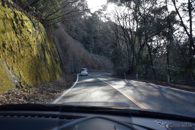 山道の走り心地は終始好印象だった。