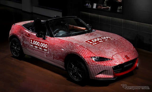 マツダ・ロードスター（海外名：MX-5）累計生産台数100万台達成記念車