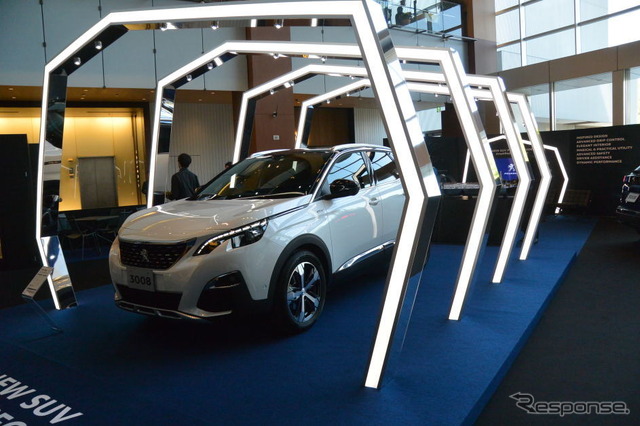 NEW SUV PEUGEOT 3008 Amplified Experience in TOKYO MIDTOWN