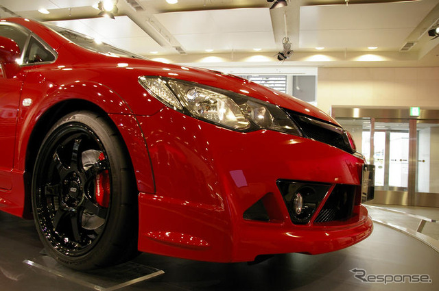 無限、シビック MUGEN RR 発表…筑波1分6秒68
