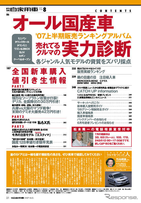 トヨタ ヴァンガード、3列シートSUVの新型　スクープ!!
