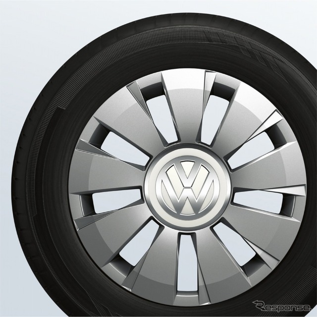 VW move up！ 14インチスチールホイール（フルホイールキャップ付）
