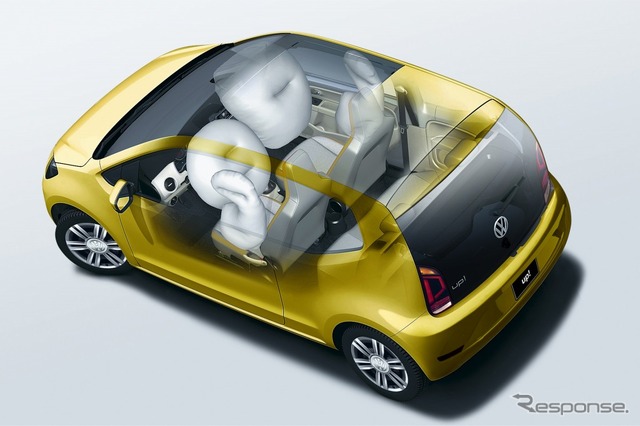 VW up! 4エアバッグイメージ