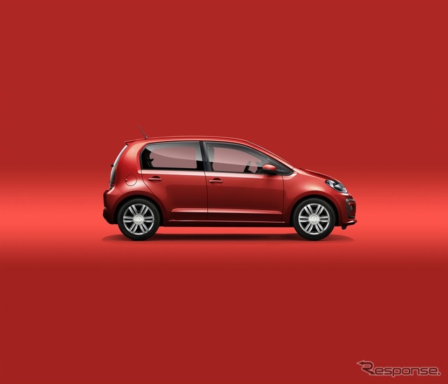 VW up!(トルネードレッド)